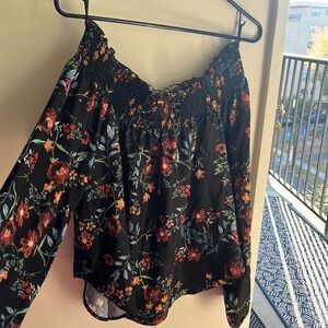 Off the shoulder blouse